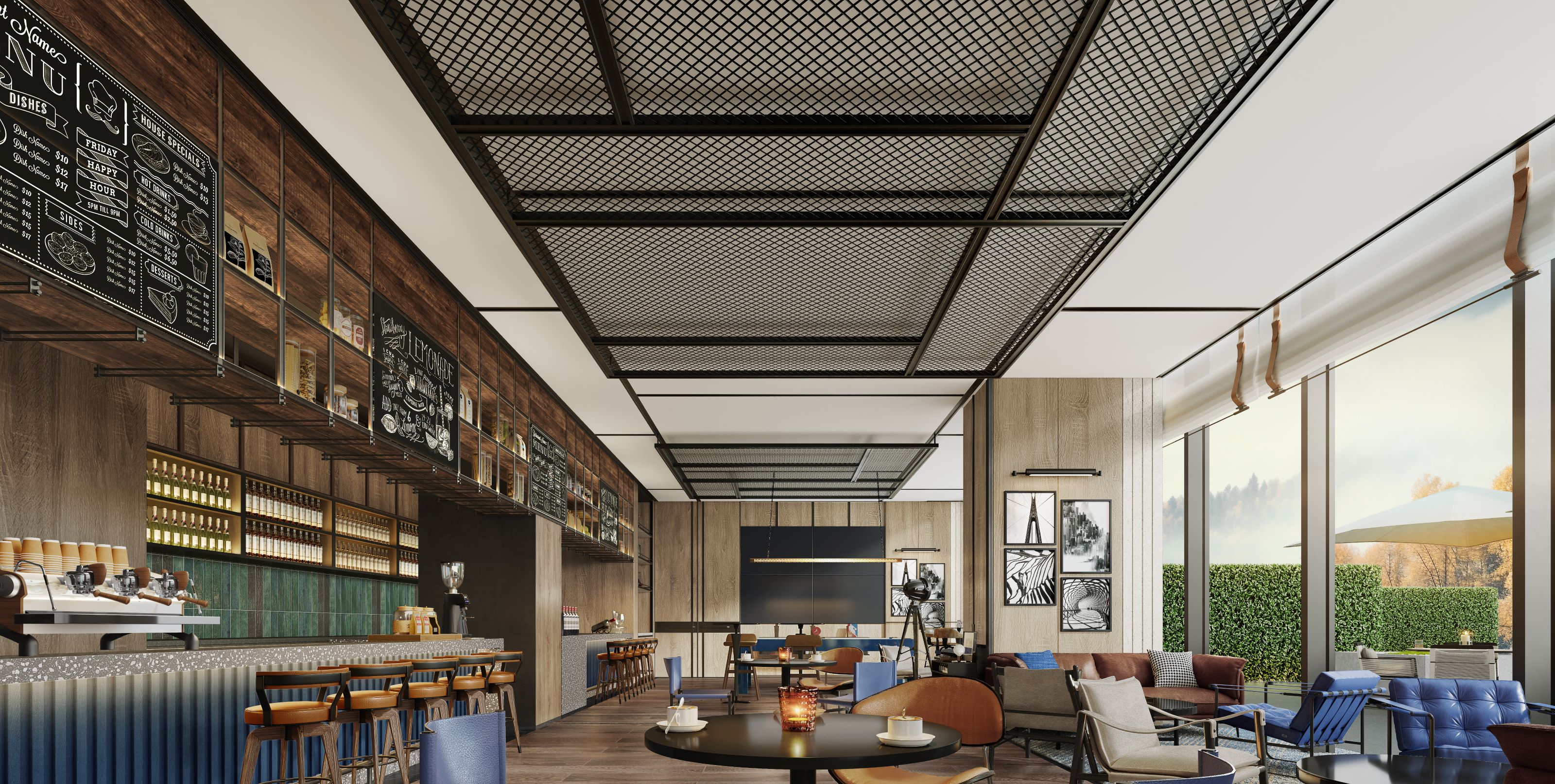 重庆北站福朋喜来登酒店 玩啤食社（THE MESH）.jpg