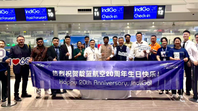 印度靛蓝航空通航二十载